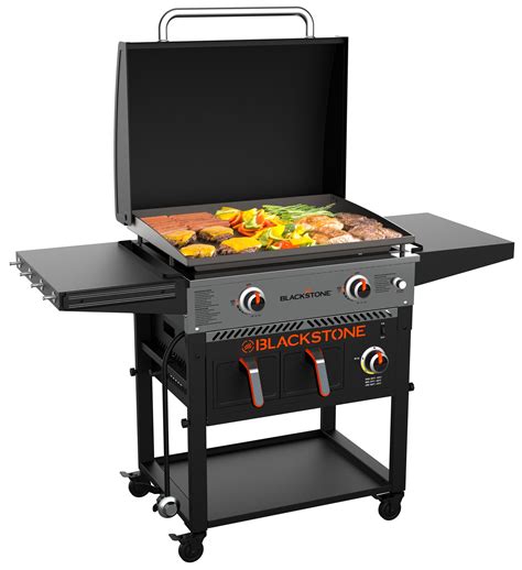 Blackstone 2-Burner 28-Inch Propane Griddle with Air Fryer Combo. …